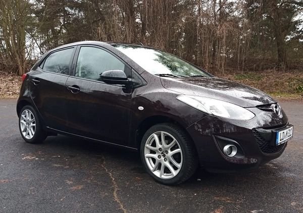 Mazda 2 cena 21800 przebieg: 114000, rok produkcji 2013 z Bolesławiec małe 232